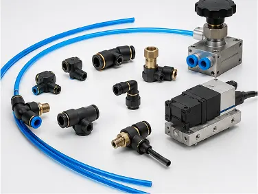 Línea neumática y accesorios de aire de instrumentación
