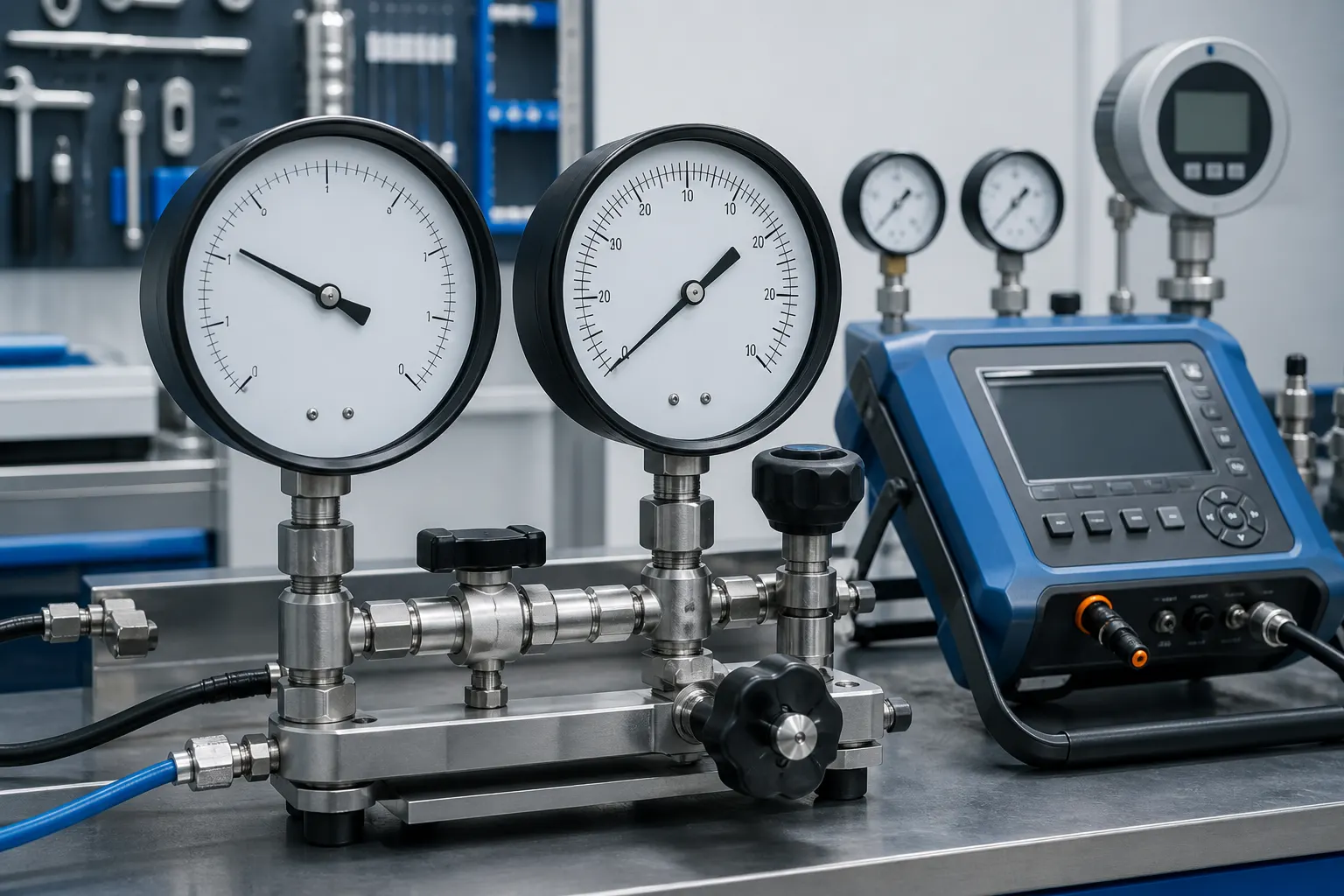 Calibración de manómetros